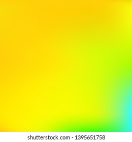 Stylish, fascinating psychedelic design. Vector illustration concept. Trendy splash and spreading spot. Yellow unique vector texture of gradient colors.