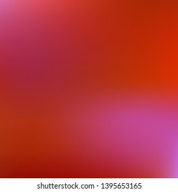 Stylish, fascinating psychedelic design. Vector illustration flat. Juicy splash and spreading spot. Red unique vector texture of gradient colors.