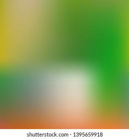 Stylish, fascinating psychedelic design. Vector illustration space. Interesting splash and spreading spot. Green unique vector texture of gradient colors.