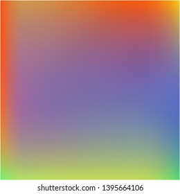 Stylish, fascinating psychedelic design. Vector illustration invite. Trendy splash and spreading spot. Blue unique vector texture of gradient colors.