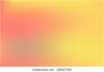 Stylish, fascinating psychedelic design. Vector illustration layout. Creative splash and spreading spot. Orange unique vector texture of gradient colors.