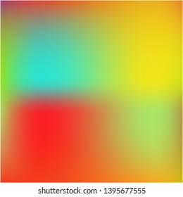 Stylish, fascinating psychedelic design. Vector illustration shape. Random splash and spreading spot. Red unique vector texture of gradient colors.
