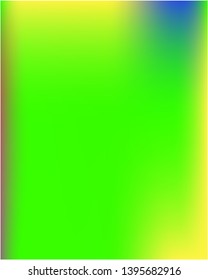 Stylish, fascinating psychedelic design.   Vector illustration shape. Green unique vector texture of gradient colors.