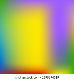 Stylish, fascinating psychedelic design. Vector illustration shape. Great splash and spreading spot. Yellow unique vector texture of gradient colors.