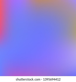 Stylish, fascinating psychedelic design. Vector illustration shape. Graceful splash and spreading spot. Violet unique vector texture of gradient colors.