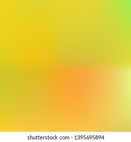 Stylish, fascinating psychedelic design. Vector illustration shape. Nice splash and spreading spot. Yellow unique vector texture of gradient colors.
