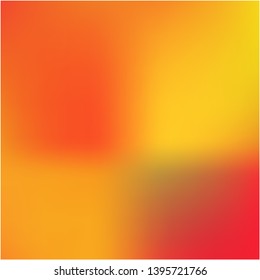 Stylish, fascinating psychedelic design. Vector illustration show. Trendy splash and spreading spot. Yellow unique vector texture of gradient colors.