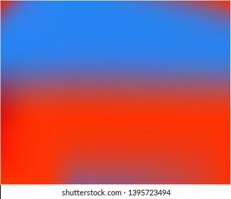 Stylish, fascinating psychedelic design. Vector illustration space. Unreal splash and spreading spot. Blue unique vector texture of gradient colors.