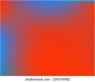 Stylish, fascinating psychedelic design. Vector illustration shape. Nice splash and spreading spot. Red unique vector texture of gradient colors.