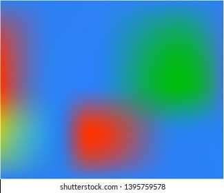 Stylish, fascinating psychedelic design. Vector illustration flyer. Creative splash and spreading spot. Blue unique vector texture of gradient colors.