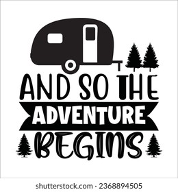 Stylish , fashionable  and awesome Adventure typography art and illustrator