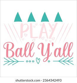 Stylish , fashionable  and awesome Baseball  typography art and illustrator