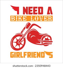 Stylish , fashionable  and awesome Biker and motorcycle typography  illustrator