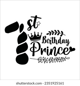 Stylish , fashionable  and awesome birthday quotes typography  illustrator