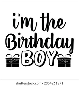Stylish , fashionable  and awesome birthday quotes typography  illustrator