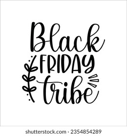 Stylish, fashionable  and awesome black friday  typography  illustrator