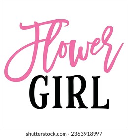Stylish , fashionable  and awesome bridal party  typography art and illustrator