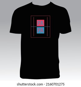 Stylish Father's Day T Shirt Design. 