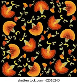 Stylish  floral background. eps10
