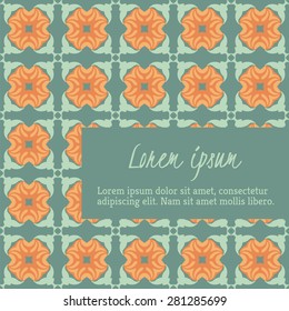 Stylish Floral Card in Vector. Spring Wallpaper. Ideal for Wedding Invitation. Save the Date Card. Romantic Wreath With Place for Your Text