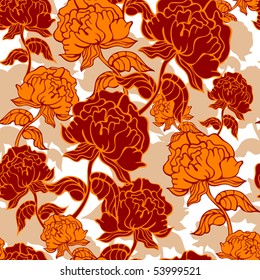 stylish floral seamless pattern