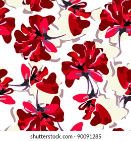 stylish floral seamless pattern