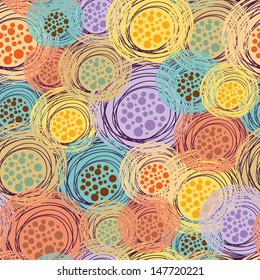 Stylish floral seamless pattern. Seamless pattern can be used for wallpaper, pattern fills, web backgrounds, surface textures. Gorgeous seamless floral background