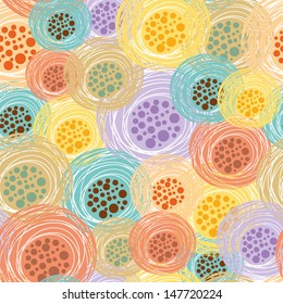 Stylish floral seamless pattern. Ranunculus flowers. Seamless pattern can be used for wallpaper, pattern fills, web backgrounds, surface textures. Gorgeous seamless floral background