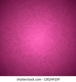 Stylish floral seamless vector background