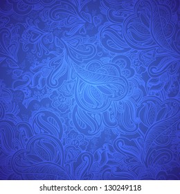 Stylish floral seamless vector background