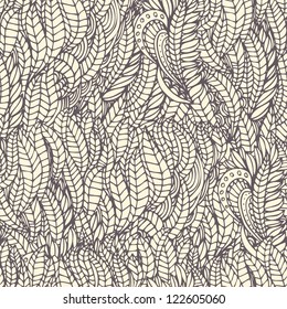 Stylish floral vintage vector pattern