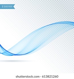 stylish flowing wave vector background