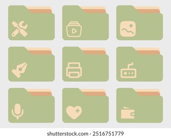 "Designs de Pasta Elegantes para Organizar Documentos com Recurso Profissional"