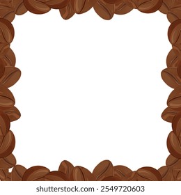  A stylish frame made of coffee beans that adds warmth and elegance to your design. Ideal for advertising, print products, coffee brands, or social media posts.