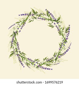 Los marcos son elegantes y están decorados con flores. Flores silvestres. Vector pensado en forma plana. Diseño para bodas y hombres impresos. Elementos de diseño para lienzo