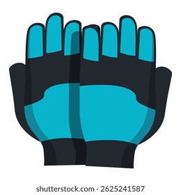 Stylish and functional cycling gloves ensuring a secure grip and enhanced performance on the bike