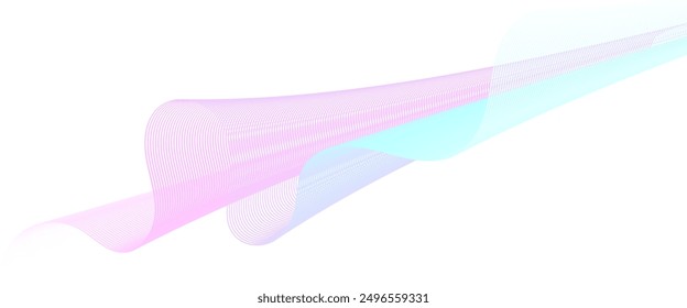Stylish Futuristic Background with Vibrant Lines