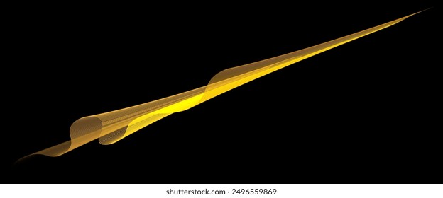 Stylish Futuristic Background with Vibrant Lines