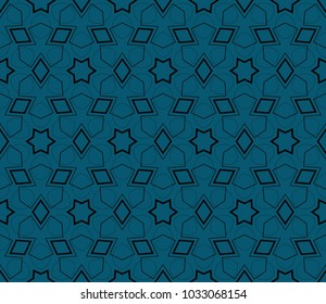 Stylish geometric background. Abstract seamless pattern. Vector illustration.