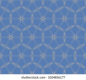 Stylish geometric background. Abstract seamless pattern. Vector illustration.