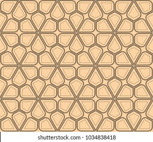 Stylish geometric background. Abstract seamless pattern. Vector illustration.
