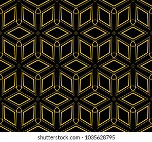 Stylish geometric background. Abstract seamless pattern. Vector illustration.