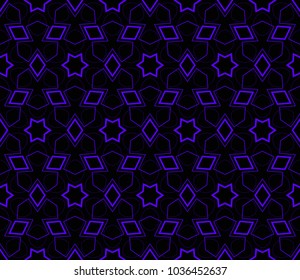Stylish geometric background. Abstract seamless pattern. Vector illustration.