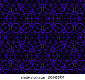Stylish geometric background. Abstract seamless pattern. Vector illustration.