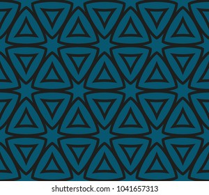 Stylish geometric background. Abstract seamless pattern. Vector illustration.