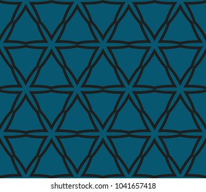 Stylish geometric background. Abstract seamless pattern. Vector illustration.