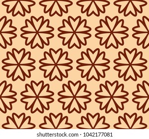 Stylish geometric background. Abstract seamless pattern. Vector illustration.