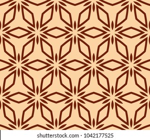 Stylish geometric background. Abstract seamless pattern. Vector illustration.
