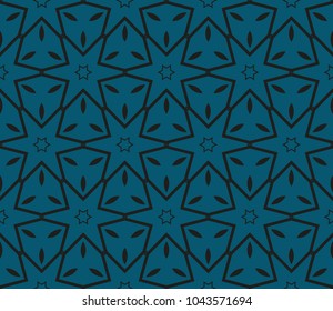 Stylish geometric background. Abstract seamless pattern. Vector illustration.