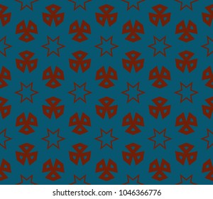 Stylish geometric background. Abstract seamless pattern. Vector illustration.
